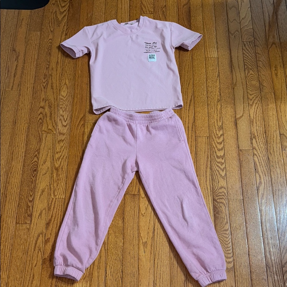 Art Class Kids Pink Matching Set